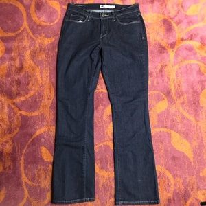 {Levi’s} 515 Bootcut Dark Blue Jeans